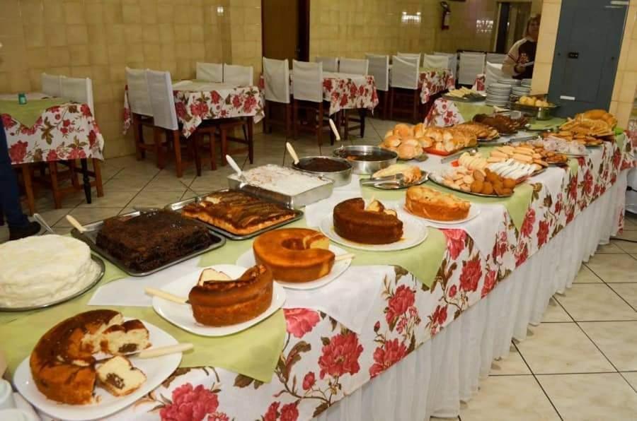 Hotel Novo Tamburi Santa Terezinha do Itaipu Luaran gambar